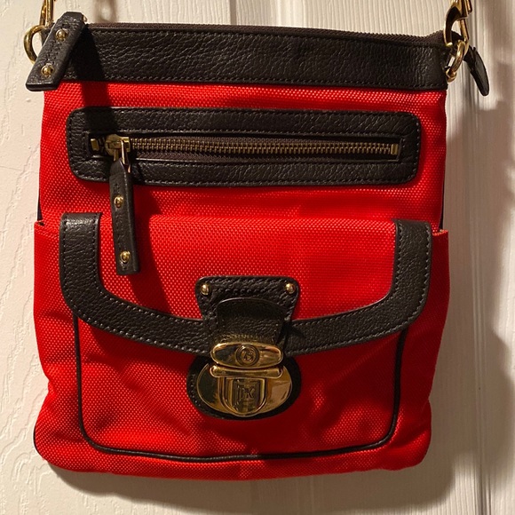 JPK Ballistic Nylon Crossbody Bag Handbag Tomato Red - Picture 1 of 11